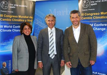 Laura de Arce, José Luis Hernández y Pancho Campo